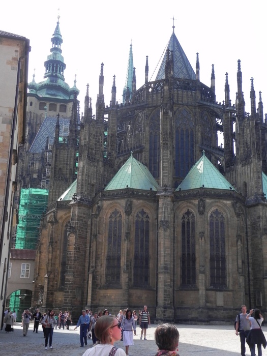 St. Vitus Cathedral inside Prague Castle